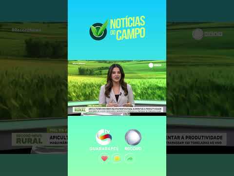 Reportagem do Noticias do Campo em Ibimirim PE é  destaque no programa Record News Rural