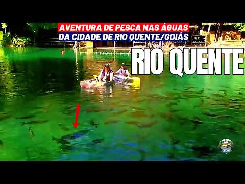 RIO QUENTE INCRÍVEL! PESCARIA DE TAMBA NO PESQUEIRO E PIRARARAS EM LAGOS ARTÍFICIAS QUE PARECEM RIOS