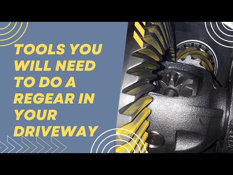 Regearing yourself? Tools you'll need to do right! For under $100