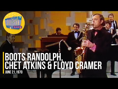 Boots Randolph, Chet Atkins & Floyd Cramer "Down Yonder" on The Ed Sullivan Show