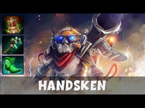 HANDSKEN Clockwerk BOTTOM LANE Gameplay | Dota 2 Full Game