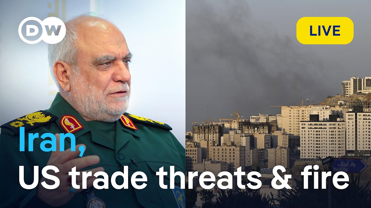 Iran threatens ‘devastating’ retaliation; IRGC intelligence chief ‘killed’ | DW News