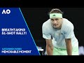 Zverev Wins Incredible 51-Shot Rally Against Medvedev | Australian Open 2024