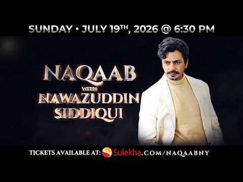 Naqaab Comedy Thriller LIVE in New York | Nawazuddin Siddiqui Live Show 2026 | Book Tickets Now!