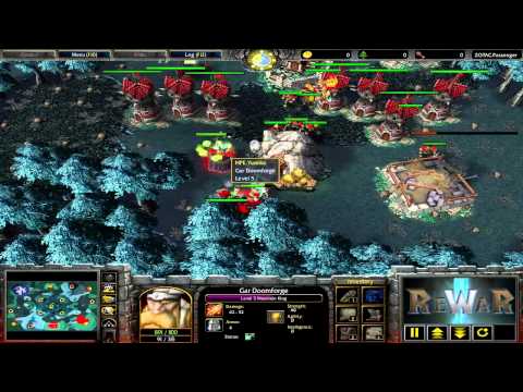Lucifer(UD) vs Yumiko(HU) - Game 3 - WarCraft 3 gameplay - RN743