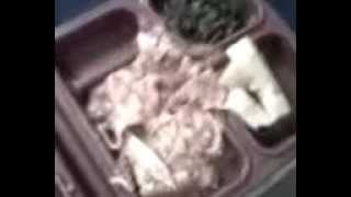 Prison food tray in Alabama