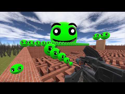 Small To Giant 3D Fire In The Hole! In Maze Gmod Ep27