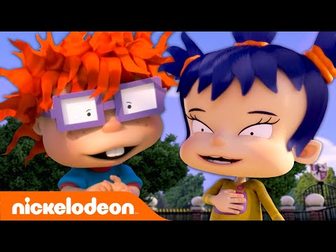The Rugrats Meet Kimi at Preschool 🚌 Full Scene | Nicktoons