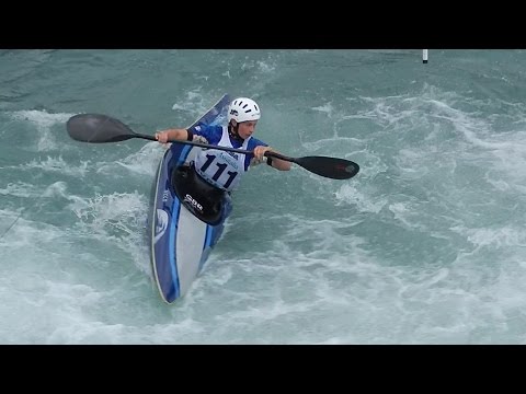 Semifinale K1 Kayak women - ICF World Ranking Slalom Ivrea 2014.
