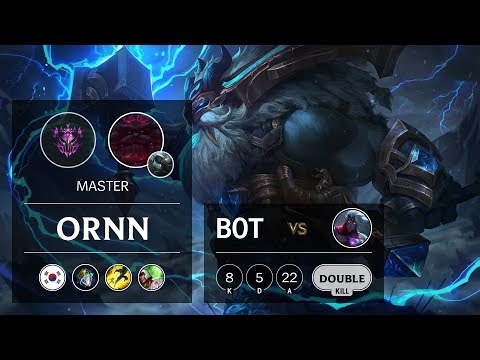 Ornn Bot vs Varus - KR Master Patch 9.24
