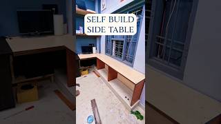 Self Build Side Table #diy Do it Yourself #HeshviDIYcreation