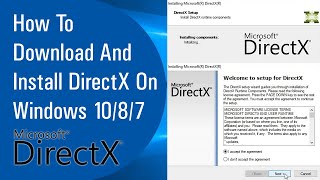 ✅ How To Download And Install DirectX On Windows 10/8/7 (2020)