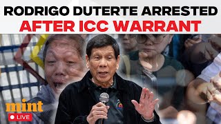 LIVE: Former Philippine President Rodrigo Duterte Arrested on ICC Warrant | Manila Airport