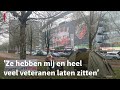 Veteraan kampeert voor de Kromhoutkazerne in Utrecht 'tot Defensie haar fouten erkent' | RTV Utrecht