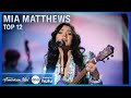 Mia Matthews Gets Her Country Rock On Singing 