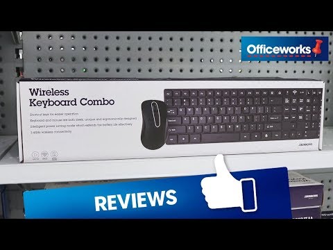 J.Burrows Wireless Keyboard and Mouse Combo Overview