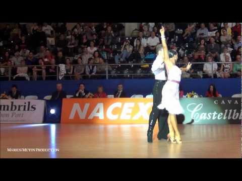 Cambrils 2012 - Youth Latin - solo Samba - Maxim Stepanov & Viktoria Konstantinova