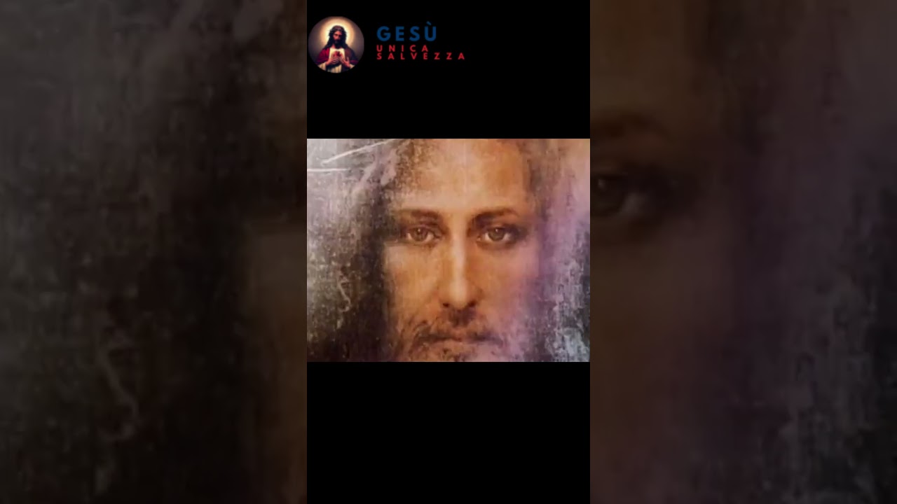 Il vero Volto di Gesù ricavato dalla Sacra sindone #gesù #jesus