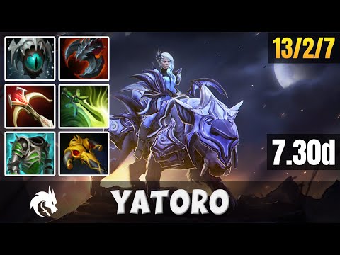 TSPIRIT.Yatoro | Luna Safelane | TSPIRIT vs PSG.LGD | Dota 2 Pro Gameplay - Patche 7.30d