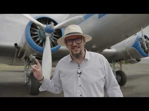 Egy nap a repülőtéren - 2. rész - LI-2 történelmi sétarepülés - HEDONER Magazin