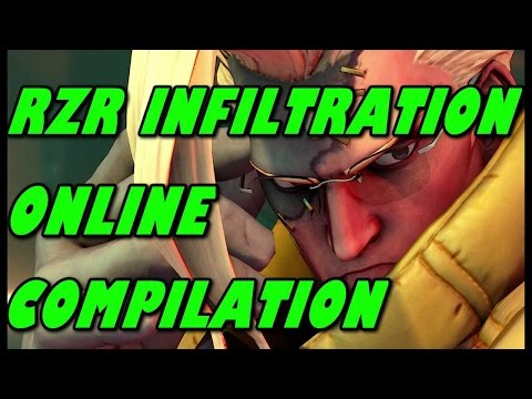 Street Fighter V/5 RZR INFILTRATION Online Compilation #1 F.A.N.G R. Mika Necalli