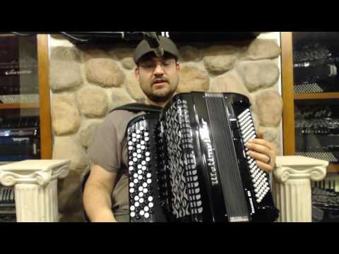 WELTROM824CBK - NEW Black Weltmeister Romance 824 Chromatic Button Accordion C LMMH 82 120 $3999
