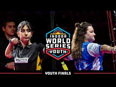 Nehir Sarihan v Alyssia Chambraud – compound under 21 women bronze | 2023 Indoor Youth Finals