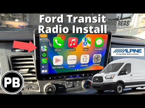2020 - 2024+ Ford Transit Radio Install
