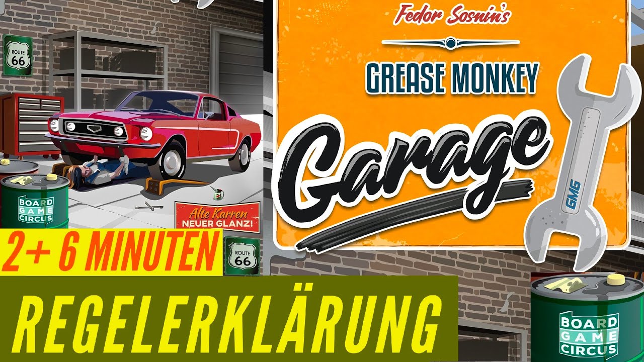Grease Monkey Garage – Board Game Circus