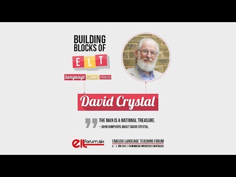 2014 ELTForum sk David Crystal The Future of Englishes プレナリーQ+A (2014 ELTForum sk David Crystal The Future of Englishes plenary Q+A)