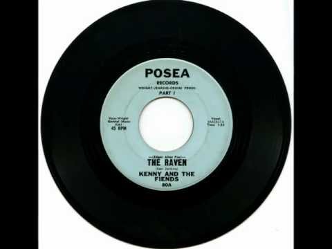 Cool 60's USA garage 45 - Kenny and The Fiends - The Raven - Posea 80