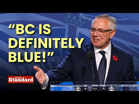 Lorne Doerkson delivers victory speech as BC Conservatives projected to win majority