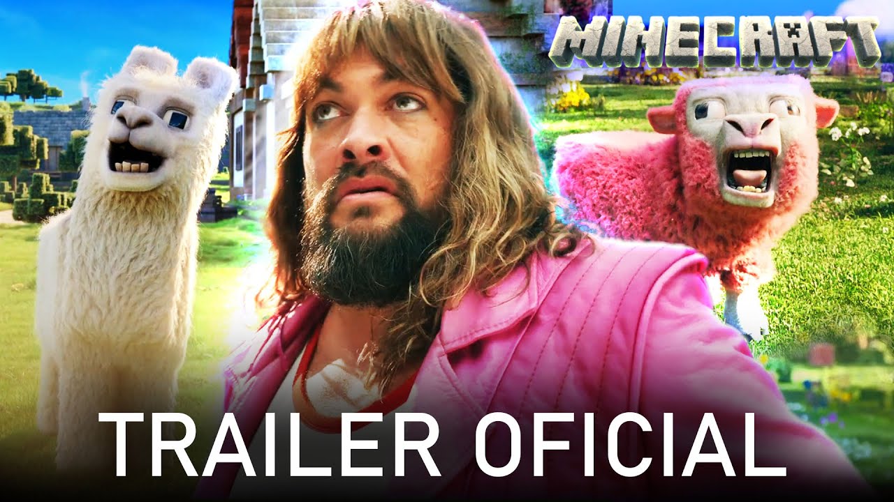 ISSO TA BIZARRO!! TRAILER OFICIAL MINECRAFT O FILME E... REACT + ANÁLISE | jason momoa jack black