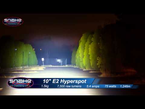 Rigid Industries 10in E2 Series LED Hyperspot - Snake Racing