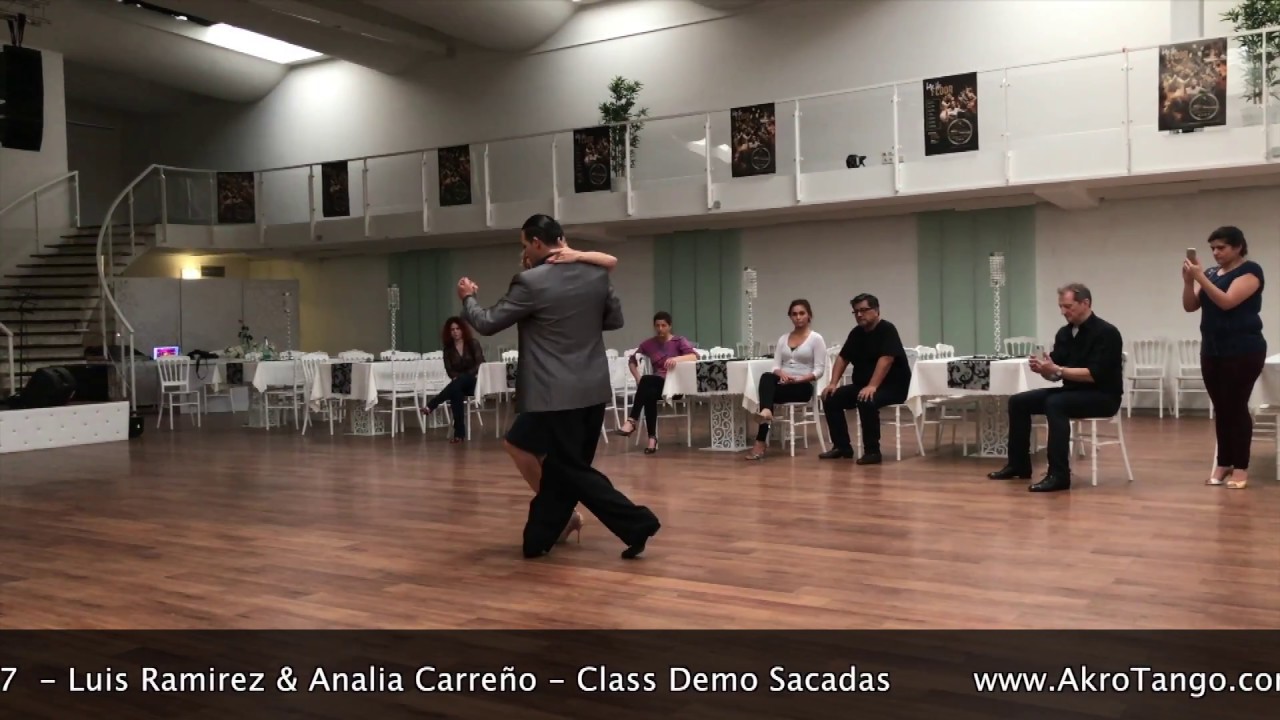 2017 NTF Tango Argentino: Masterclass - Sakadas - Luis Ramirez & Analia Carreño