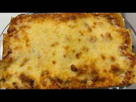 LASAGNA de POLLO ALA MEXICANA perfecta y delicious | Lasagna recipe