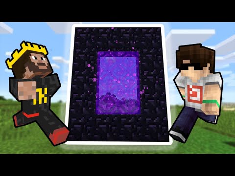 NETHER'IN ALTINI ÜSTÜNE GETİRDİK! - Minecraft Survival #8