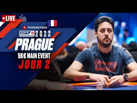 EPT Prague 2022 5K€ MAIN EVENT - Jour 2 Cards Up commenté par Benny & Yu ♠️ PokerStars en Français