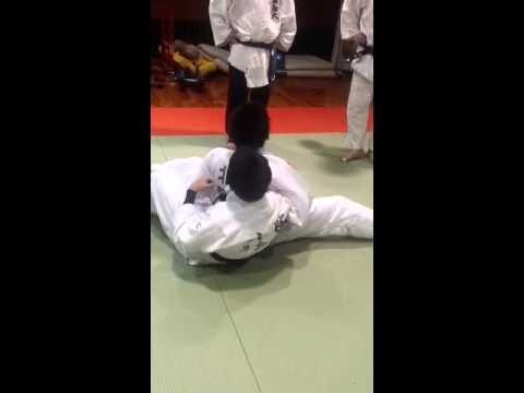 寝技 三角絞め2 北代 大路