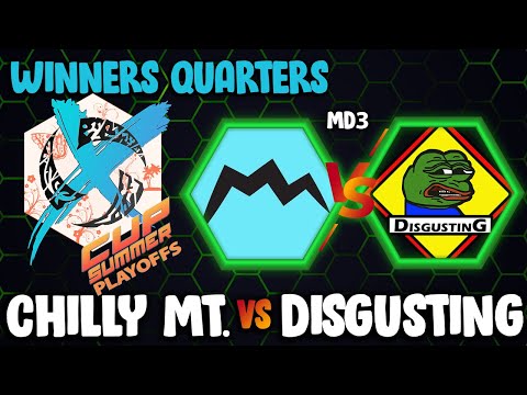 [X-Cup Summer 22] Chilly Mountain x Disgusting | Playoffs | Winners Quarters [PT-BR] HotS 2022