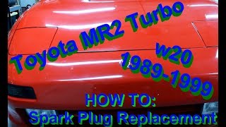 How To: 1989-1999 Turbo Toyota MR2 Spark Plug Replacement Step-by-Step