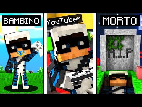 LA VITA DI UNO YOUTUBER SU MINECRAFT - ITA
