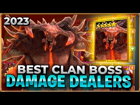 🔥HUGE DAMAGE! Top 5 Clan Boss Damage Dealers In Each Rarity! Raid Shadow Legends