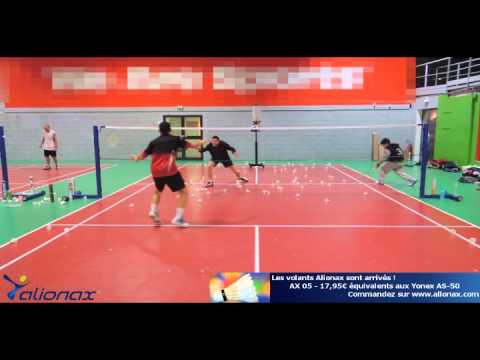 Entrainement avec l'Aliobot Extra démonstration lanceur avec la famille Lovang dont Kimi, et Kenji.