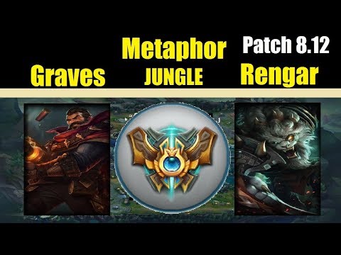 Metaphor | GRAVES vs RENGAR | GRAVES Jungle | Challenger Gameplay | Patch 8.12