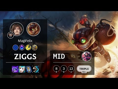 Ziggs Mid vs Irelia - EUW Challenger Patch 10.5