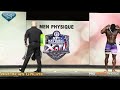 2021 XL Sheru Classic NPC National Men’s Physique Championships Class F First Callout & Awards In 4K