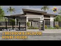 125 sqm 3 Bedroom Bungalow HOUSE DESIGN | Exterior & Interior Animation
