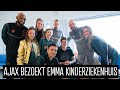 Ajax bezoekt Emma Kinderziekenhuis: 'Dit brengt vreugde'