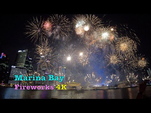 National Day 2023 Preview at Marina Bay 4K (29 July 2023) #fireworks #singapore #slowmotion #烟花 #礼炮